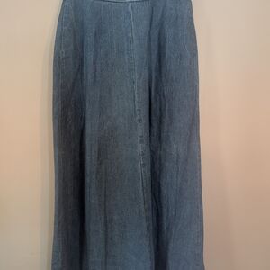 Denim Maxi Skirt